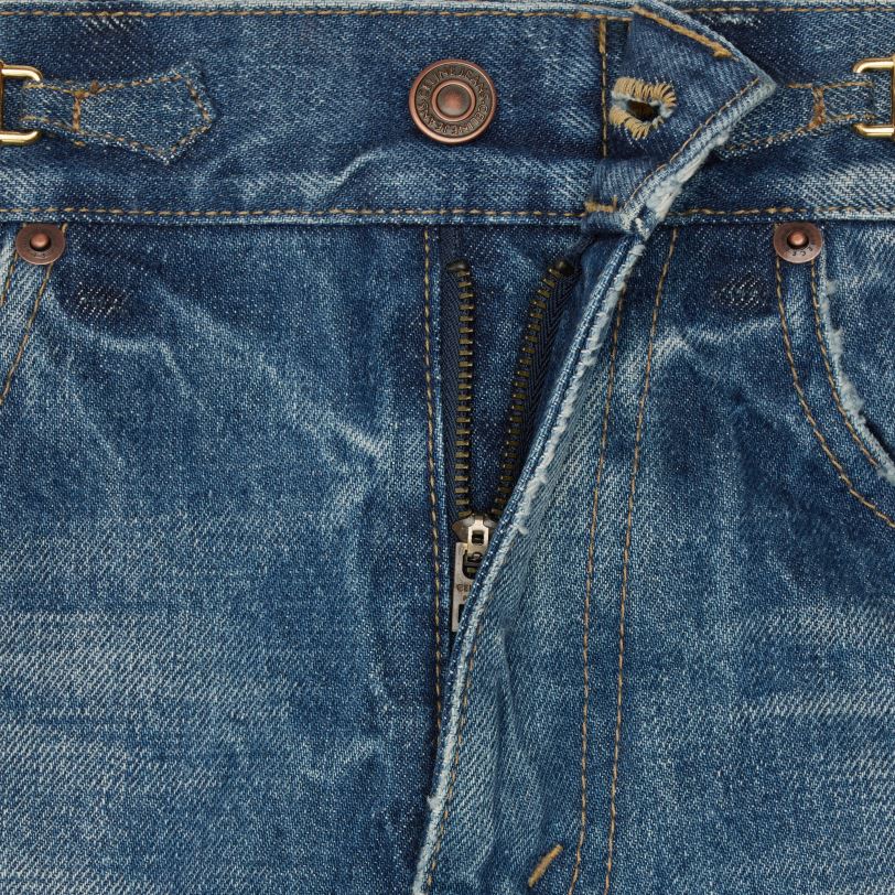 CELINE kvinner jane flare jeans i denim V0PT6853 klær fagforeningsvask