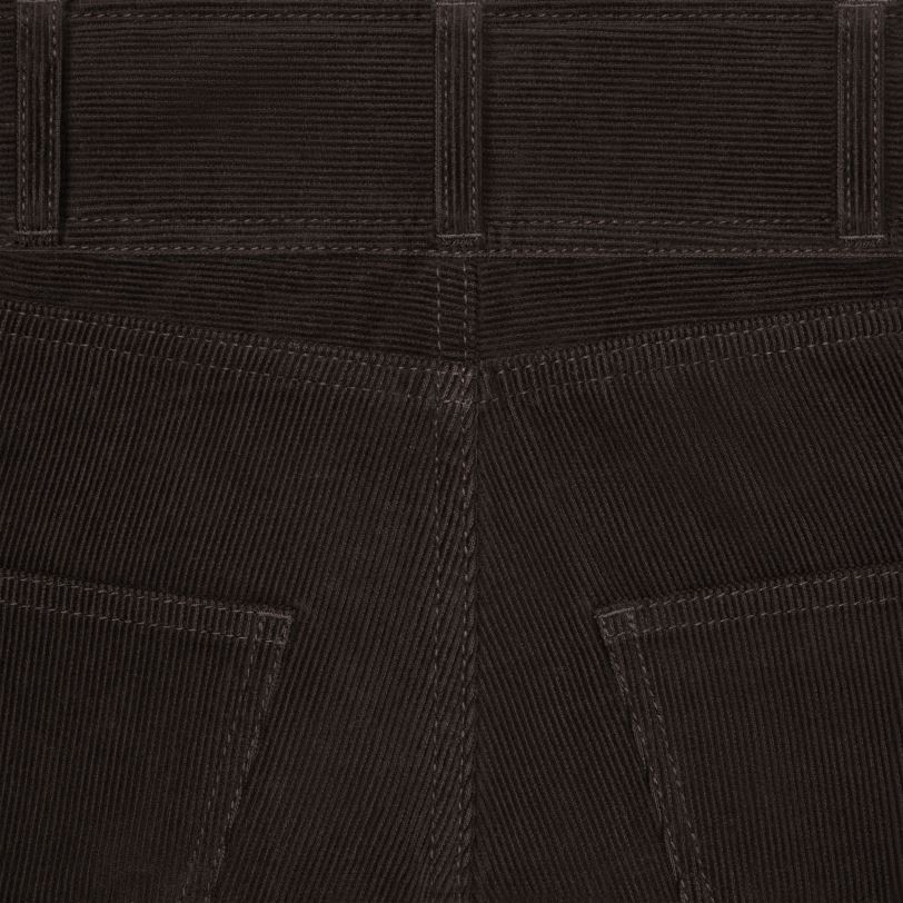 CELINE kvinner jane flare jeans i kordfløyel V0PT6850 klær råvask