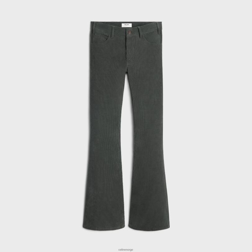 CELINE kvinner marco jeans i kordfløyel V0PT6644 klær gammel cordfløyelskylling