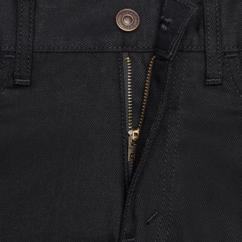 CELINE kvinner tess jeans i vask denim V0PT6865 klær rent svart