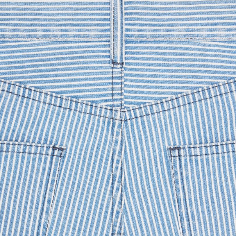 CELINE kvinner suzanne-shorts i bomull hickory V0PT6894 klær bølgevask