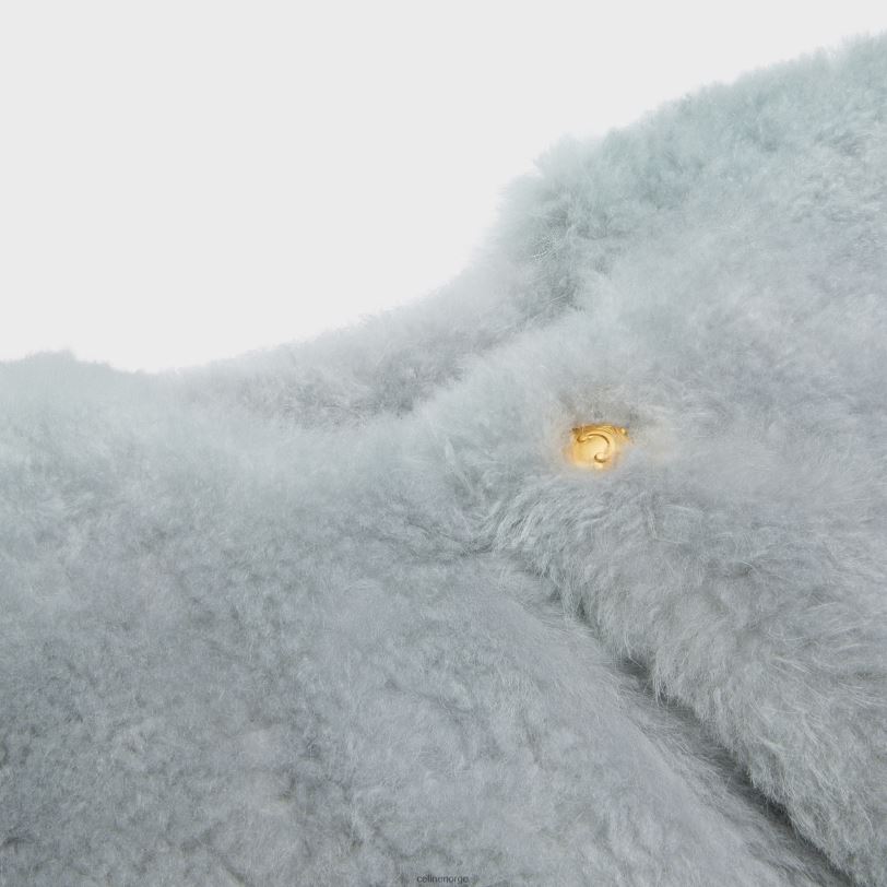 CELINE kvinner cardigan i geitekasjmir V0PT6621 klær lysegrå