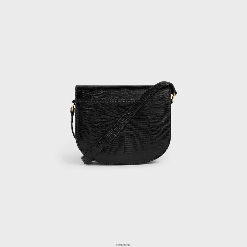 CELINE kvinner besace clea i øgle V0PT6176 tilbehør svart