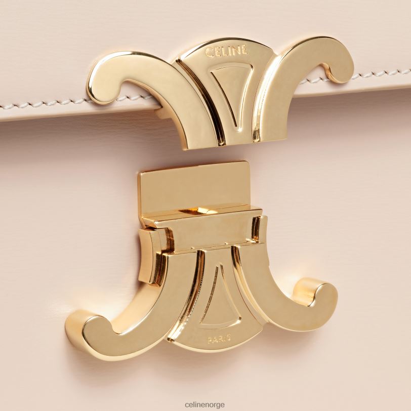 CELINE kvinner classique triomfveske i skinnende kalveskinn V0PT693 tilbehør naken