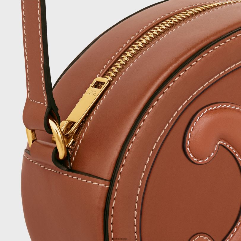 CELINE kvinner oval bag cuir triomphe i glatt kalveskinn V0PT6211 tilbehør tan