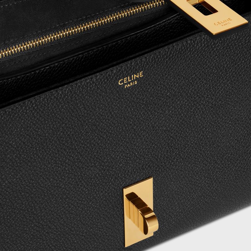 CELINE kvinner teen soft 16 i smidig kornet kalveskinn V0PT667 tilbehør svart