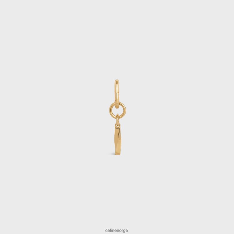 CELINE kvinner jeg sjarmerer i messing V0PT6538 tilbehør gull