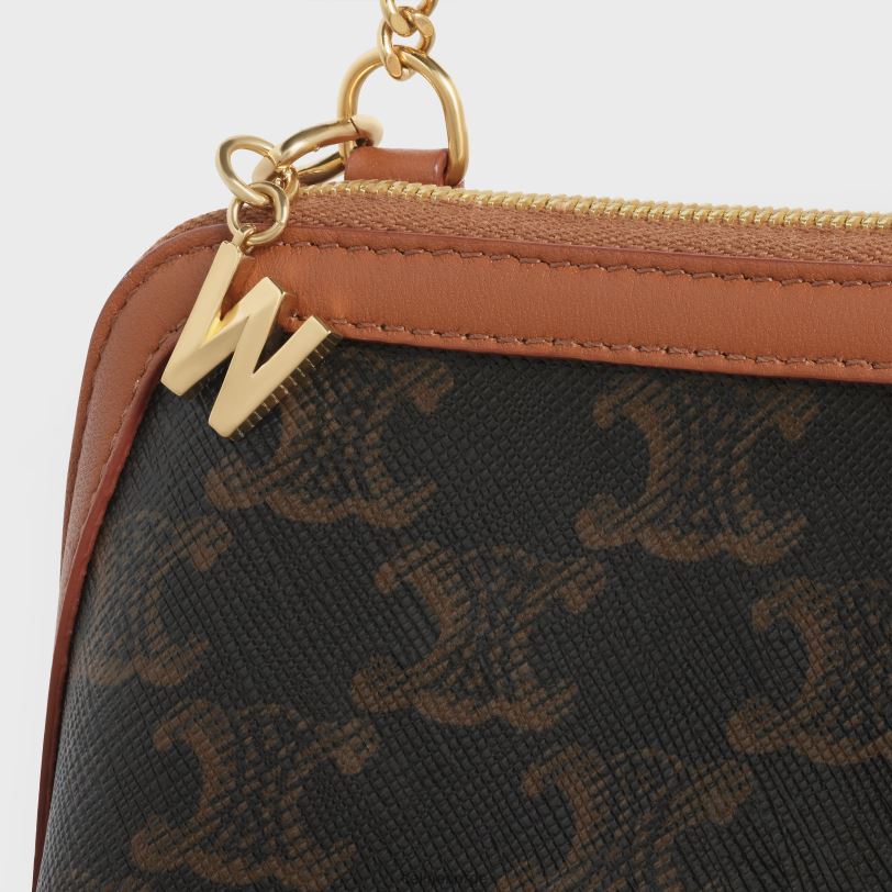 CELINE kvinner m sjarm i messing V0PT6543 tilbehør gull