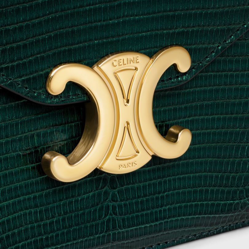 CELINE kvinner lommebok på kjede margo i øgle V0PT6360 tilbehør amazone