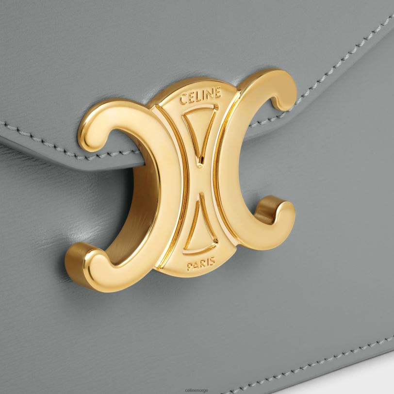 CELINE kvinner lommebok på kjede margo i skinnende kalveskinn V0PT6315 tilbehør sink