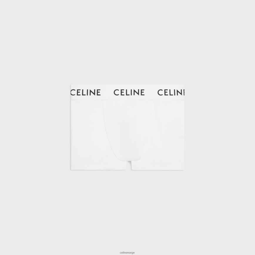 CELINE kvinner boksere i bomullsjersey hvit tilbehør TZLR6J2273