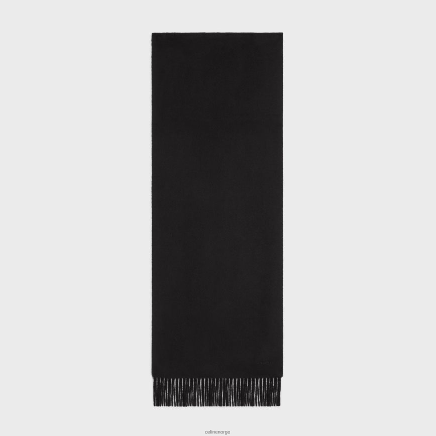 CELINE kvinner skjerf i kashmir svart tilbehør TZLR6J2259