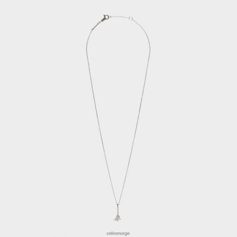 CELINE kvinner etoile-kjede i diamant V0PT61417 tilbehør hvitt gull og hvitt