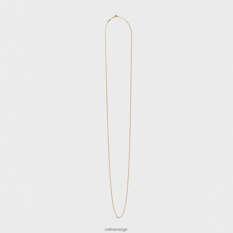 CELINE kvinner separables kjede i messing med finish V0PT61358 tilbehør gull