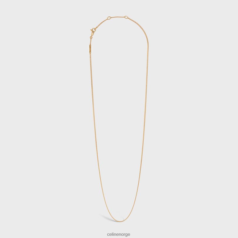 CELINE kvinner separables kort kjede i messing med finish V0PT61359 tilbehør gull