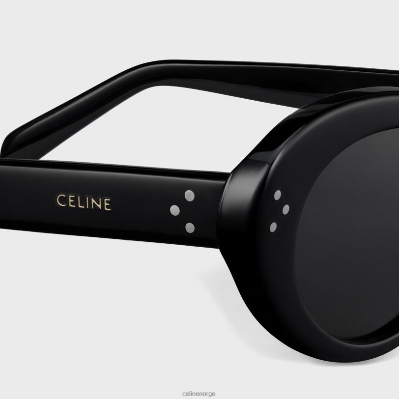 CELINE kvinner cat eye s193 solbriller i acetat V0PT61132 tilbehør svart