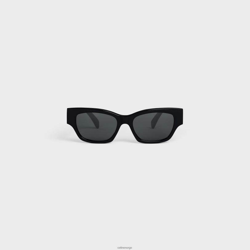 CELINE kvinner monochroms 01 solbriller i acetat V0PT61126 tilbehør svart