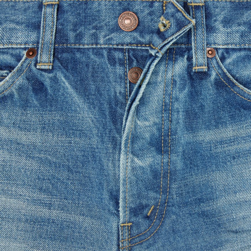 CELINE menn lou jeans i denim vintage union vask klær TZLR6J1999