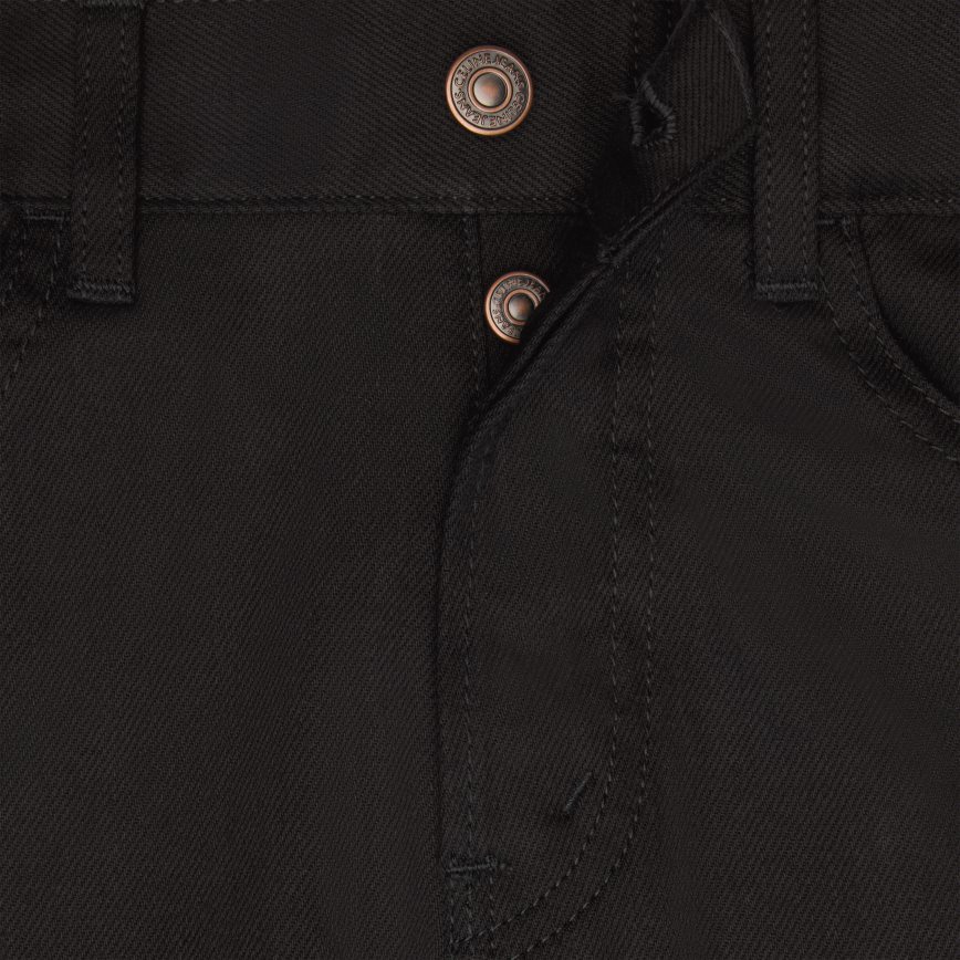 CELINE menn lou jeans i ren svart denim vintage ren svart klær TZLR6J1998