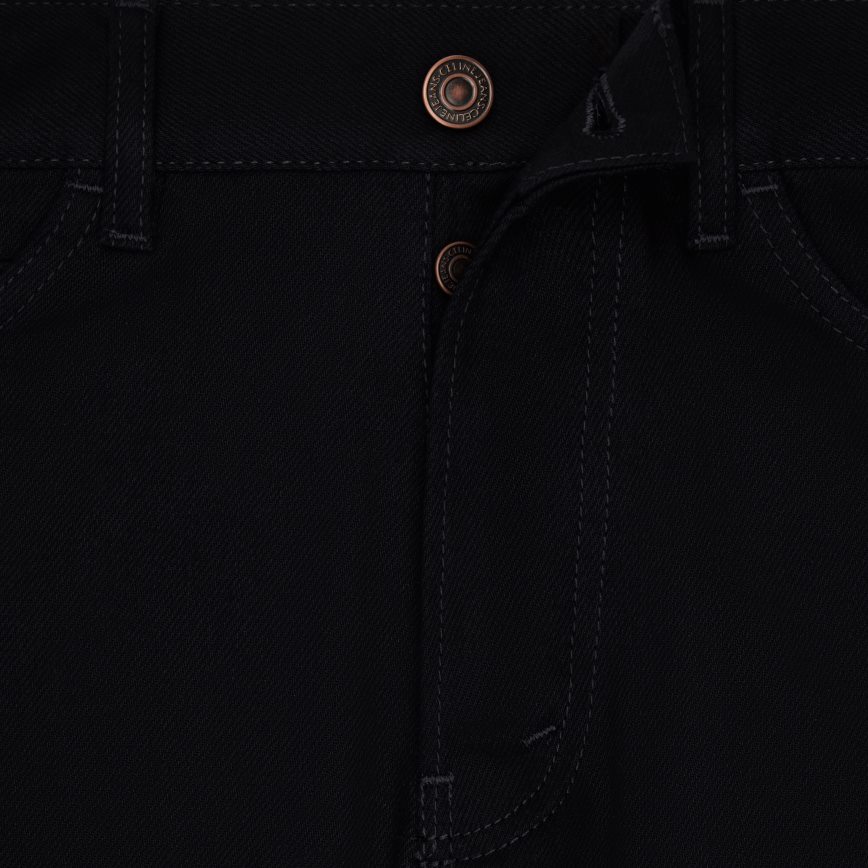 CELINE menn lou jeans i wash denim rent svart klær TZLR6J1997