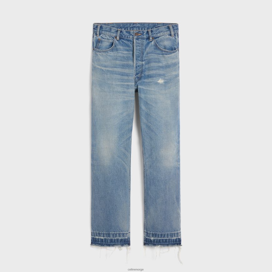 CELINE menn wesley jeans i denim zuma vask klær TZLR6J1995