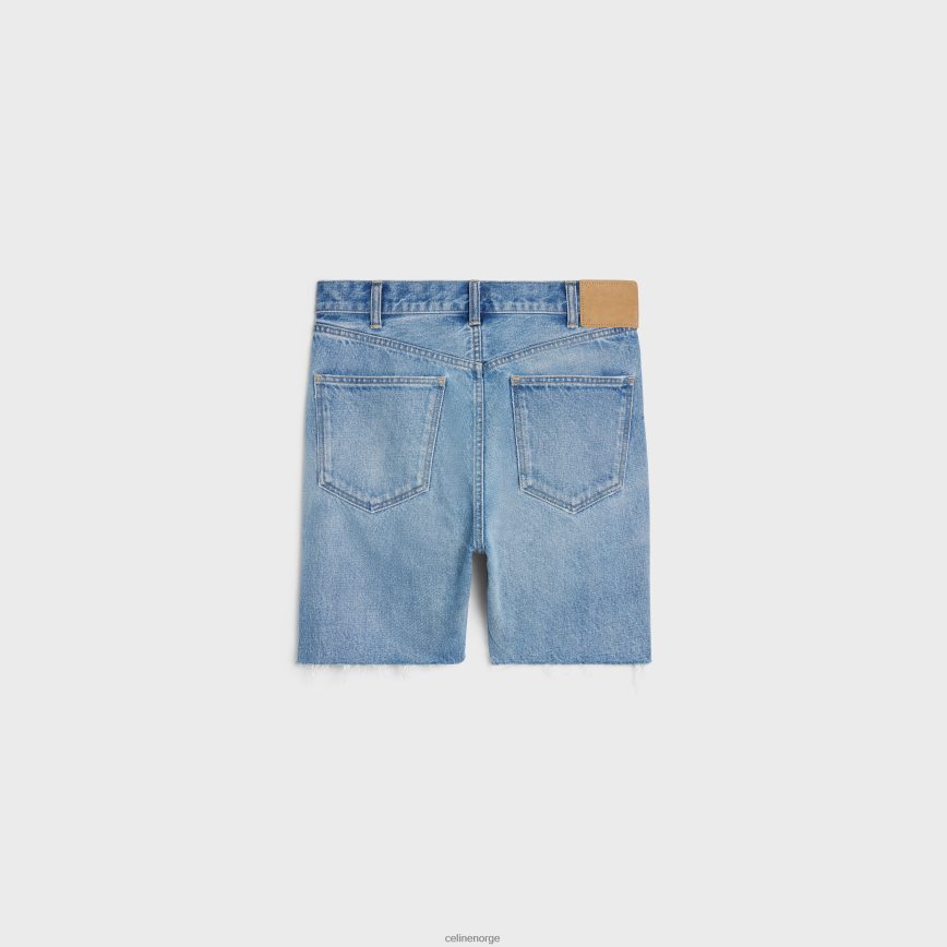 CELINE menn wesley shorts i dongeri zuma vask klær TZLR6J2008