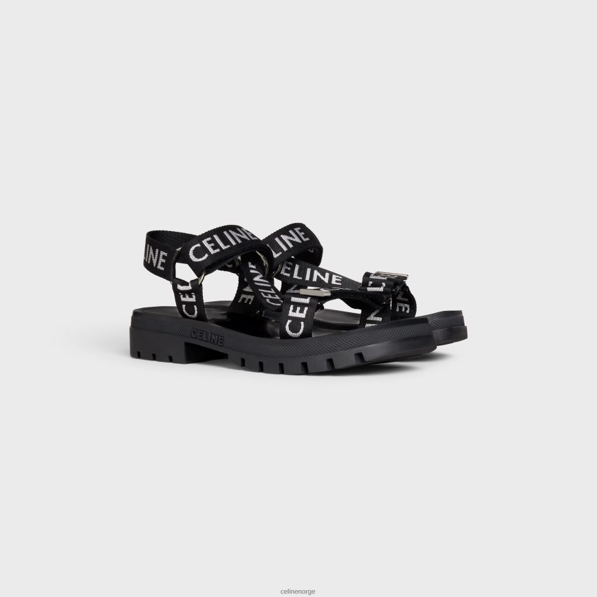 CELINE menn leo sandal med reim med 
