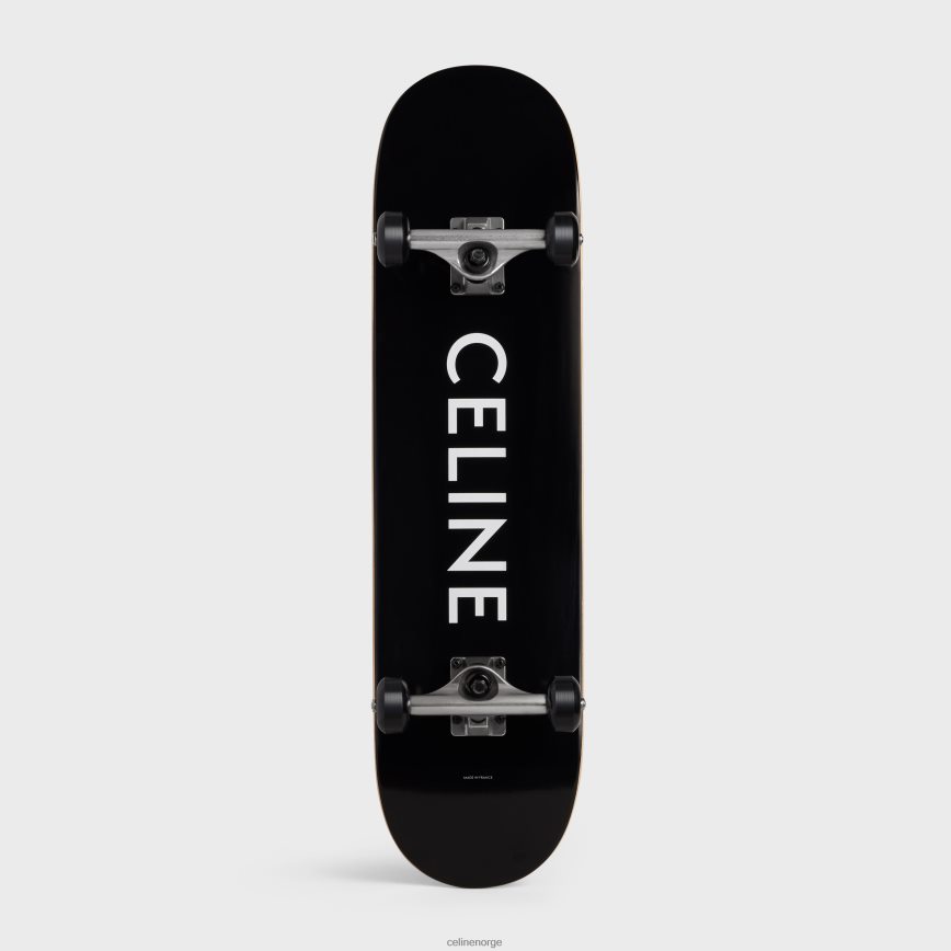 CELINE menn skateboard-logotrykk svart tilbehør TZLR6J2276