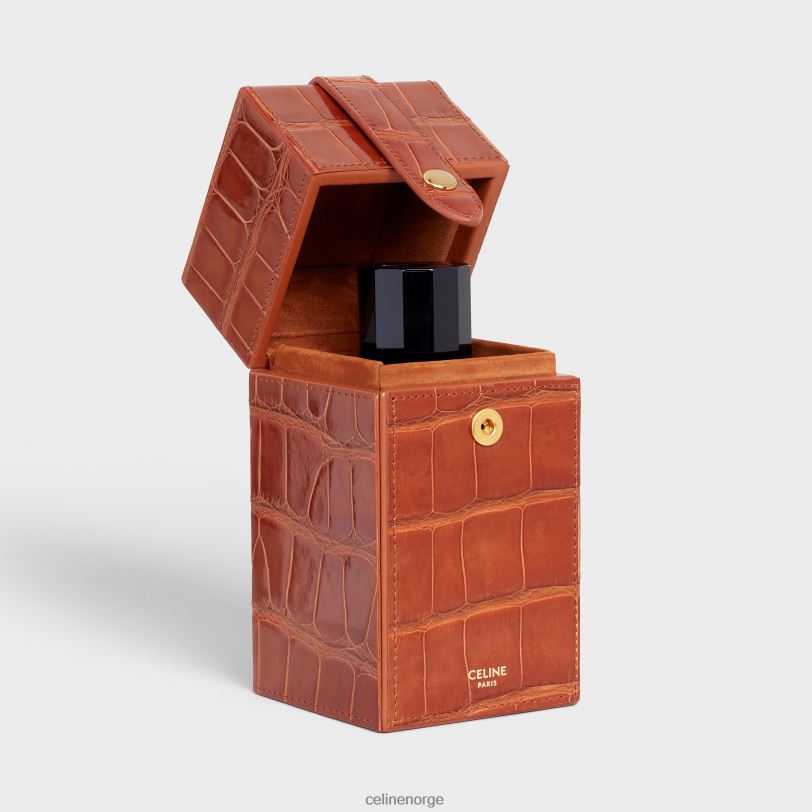 CELINE menn etui 1 parfyme 6,8 fl.oz i alligator V0PT61468 tilbehør tan