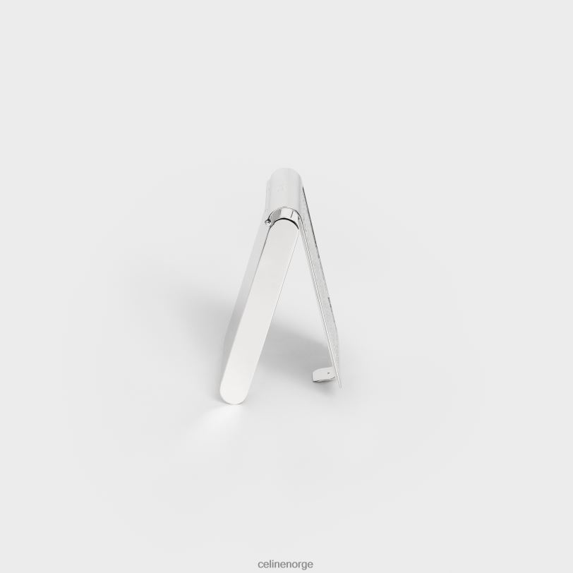 CELINE menn pytongravert fyrstikkeske i sterling V0PT61546 tilbehør sølv