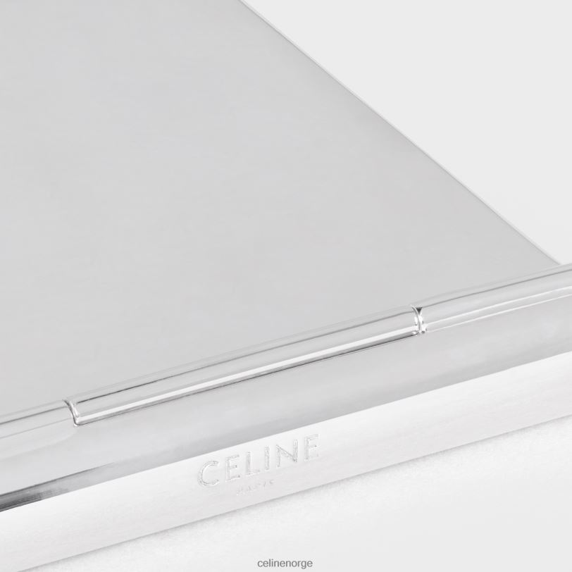 CELINE menn pytongravert fyrstikkeske i sterling V0PT61546 tilbehør sølv