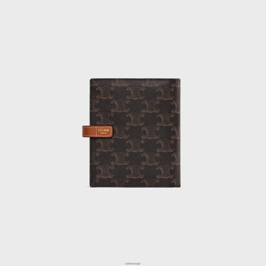 CELINE menn reisesett i triomphe canvas & kalveskinn tan tilbehør TZLR6J1626