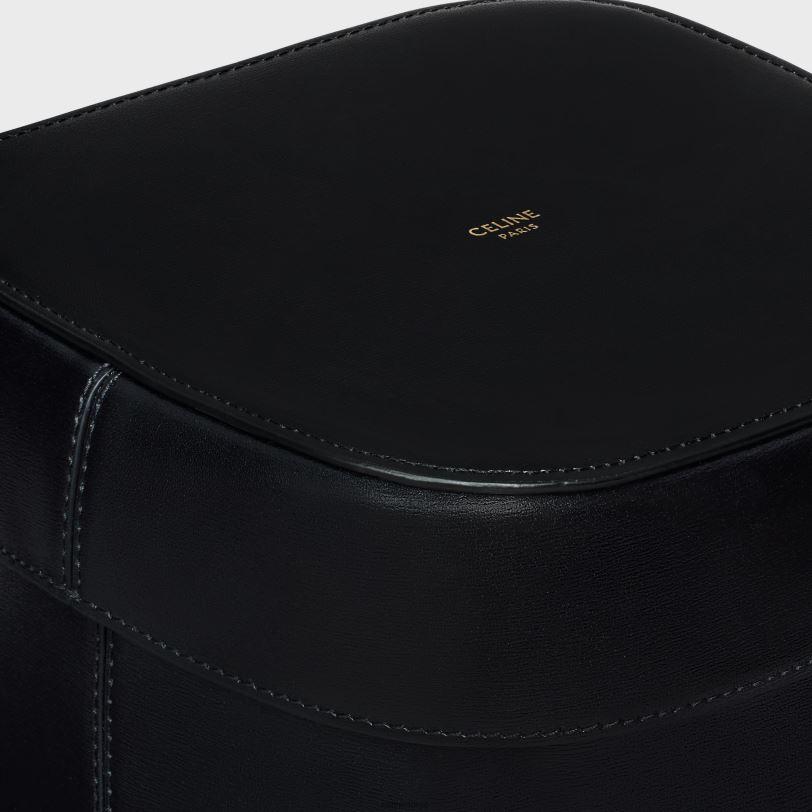 CELINE menn stor boks i skinnende kalveskinn V0PT61528 tilbehør svart