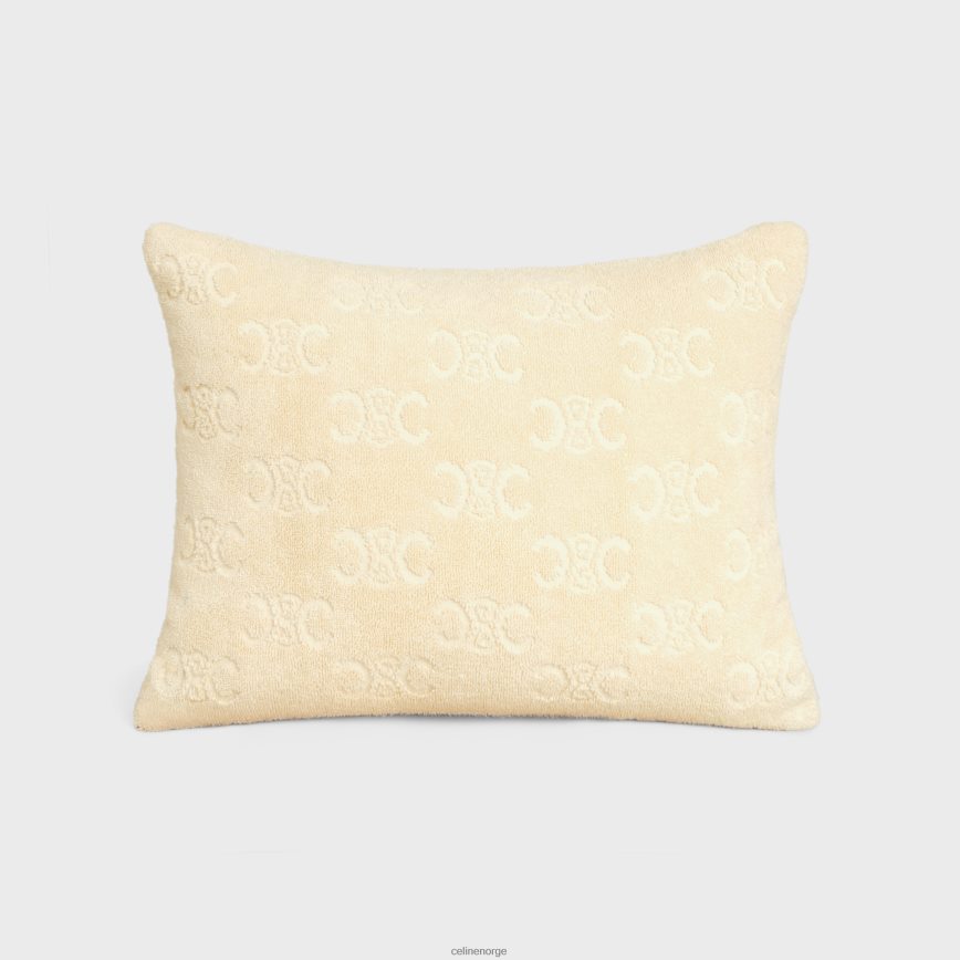 CELINE menn strandpute i monogram frottébomull ecru tilbehør TZLR6J1692