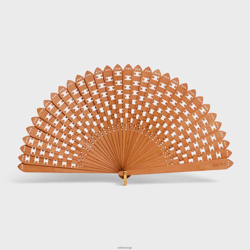 CELINE menn triomfvifte i bambus naturlig tilbehør TZLR6J1694