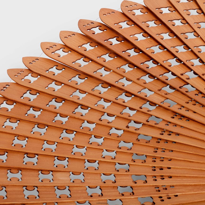 CELINE menn triomfvifte i bambus naturlig tilbehør TZLR6J1694