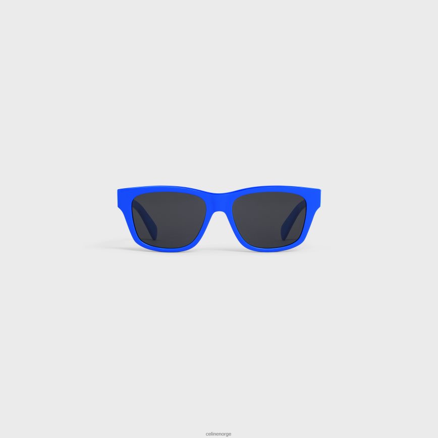 CELINE menn monochroms 05 solbriller i acetat kongeblå tilbehør TZLR6J2226