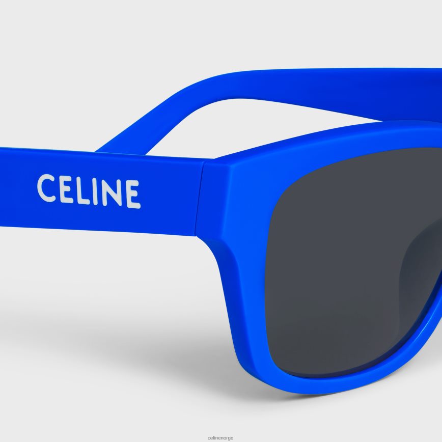 CELINE menn monochroms 05 solbriller i acetat kongeblå tilbehør TZLR6J2226