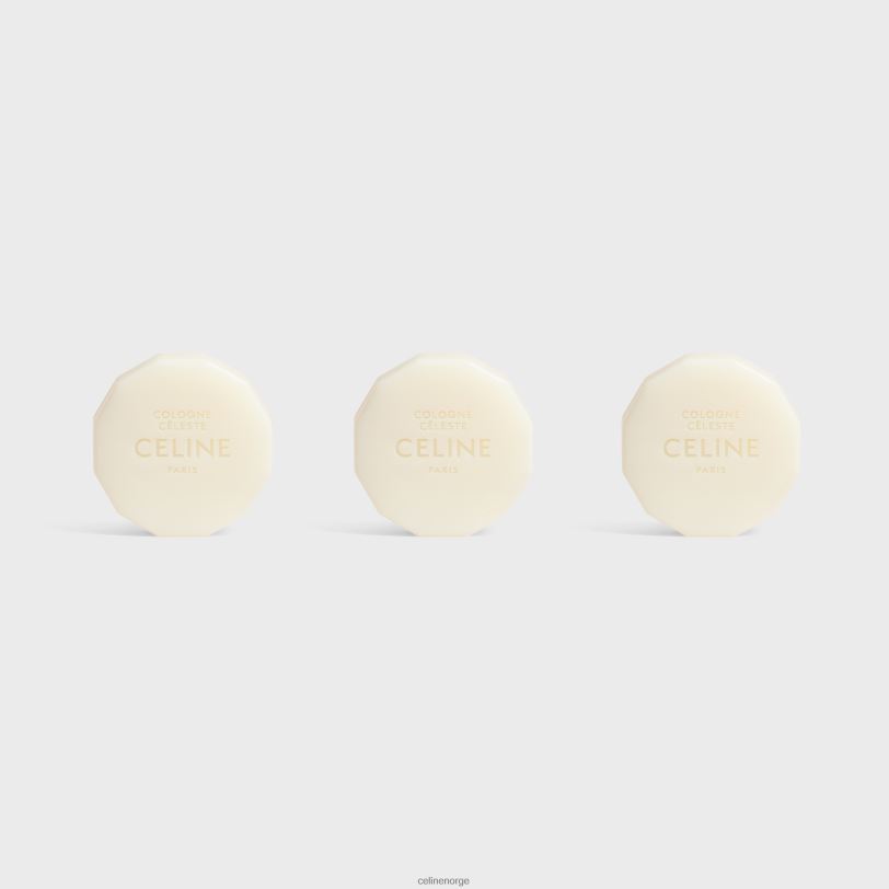 CELINE unisex parfymerte såper setcologne celeste 3x100g V0PT61476 tilbehør én farge