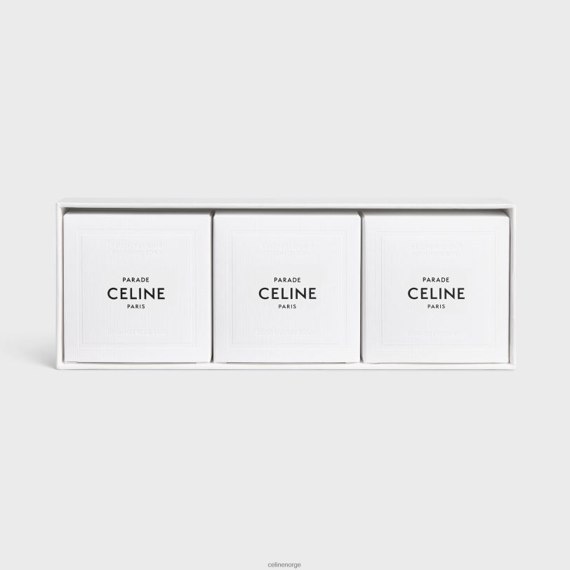 CELINE unisex parfymerte såper setparade 3x100g V0PT61479 tilbehør én farge